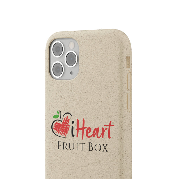 Printify offers the iHeartFruitBox Biodegradable Phone Cases inspired by tropical fruits.