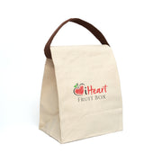 iHeartFruitBox Branded Canvas Lunch Bag With Strap - iHeartFruitBox Printify Bags