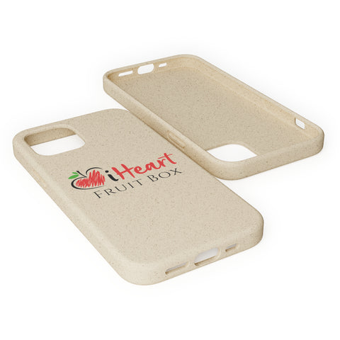 The iHeartFruitBox Biodegradable Phone Cases by Printify are perfect for any fruit lover. Made with organically grown materials, these cases are not only sustainable but also stylish. Featuring a tropical fruit design,