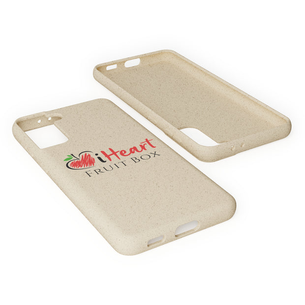 I Printify iHeartFruitBox Biodegradable Phone Case.