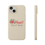I Printify iHeartFruitBox Biodegradable Phone Cases.